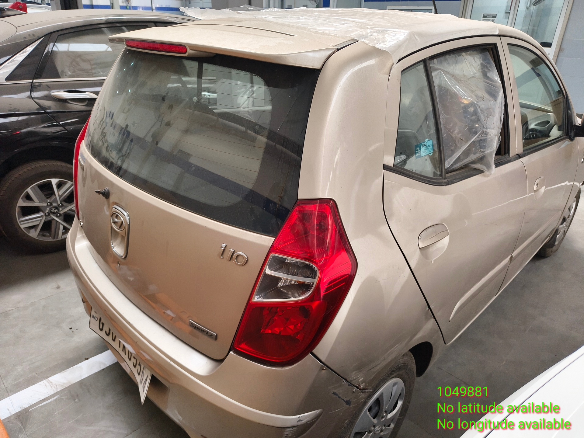 HYUNDAI I10 1.2 SPORTZ AT,2011,Petrol,GHAZIABAD,UP(WITH RC)