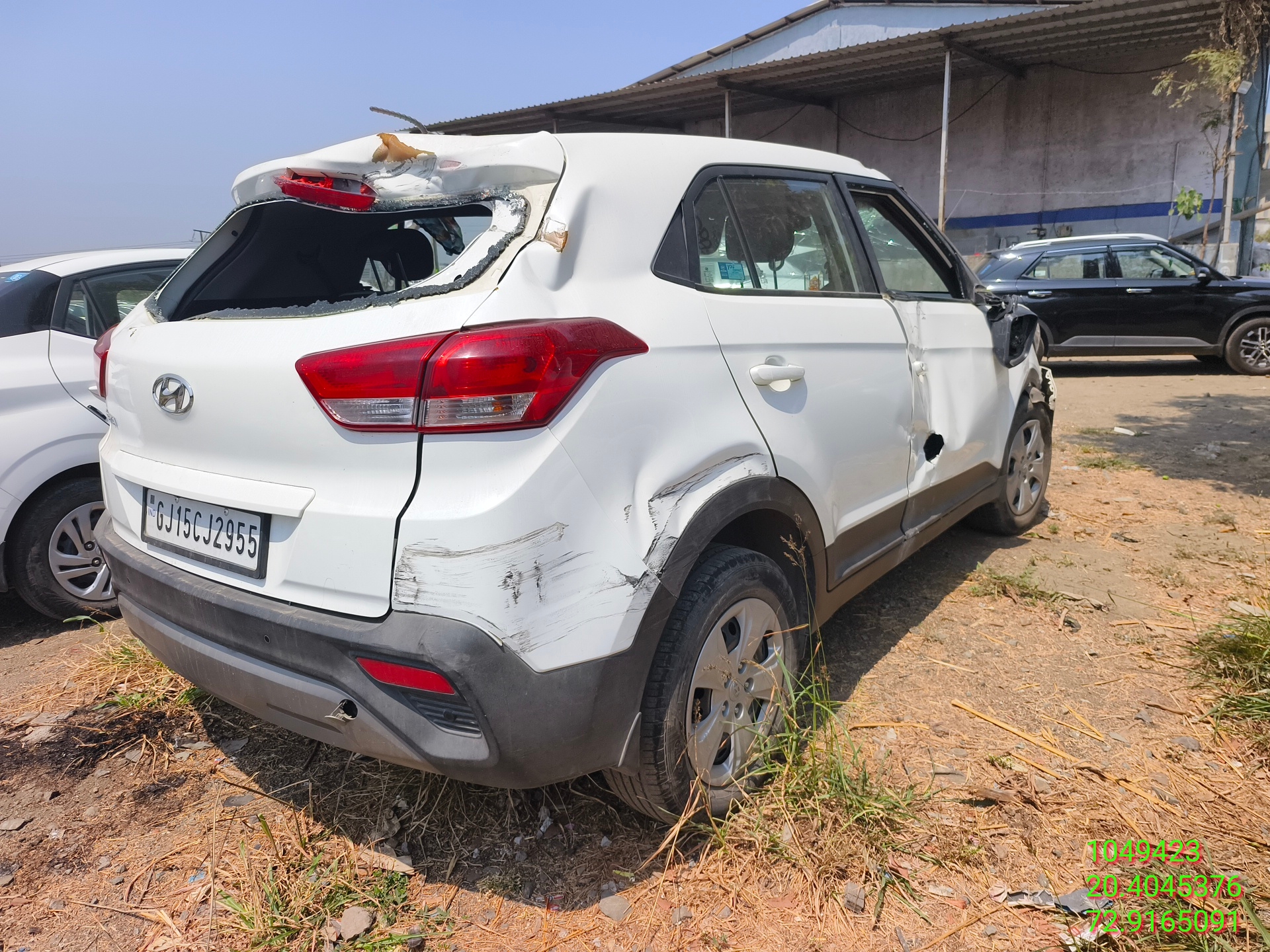 HYUNDAI CRETA 1.6 VTVT E,2019,Petrol,VAPI,GJ(WITH RC)