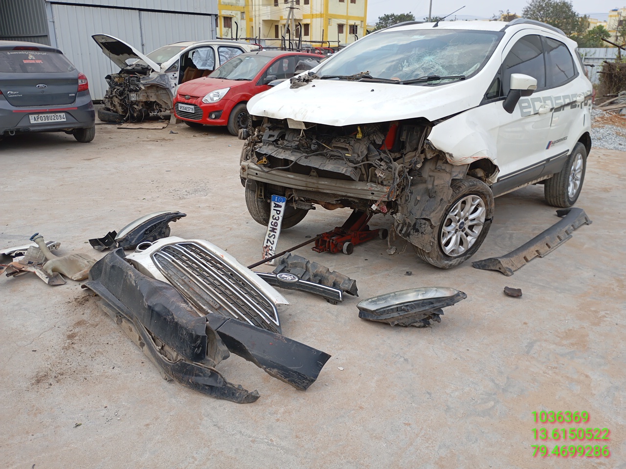 FORD ECOSPORT 1.5 TDCI TITANIUM,2013,Diesel,CHITTOOR,AP(WITHOUT RC)