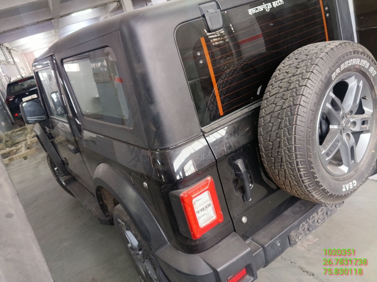 MAHINDRA THAR LX 4S 2WD HT,2024,Diesel,JAIPUR,RJ(WITH RC)