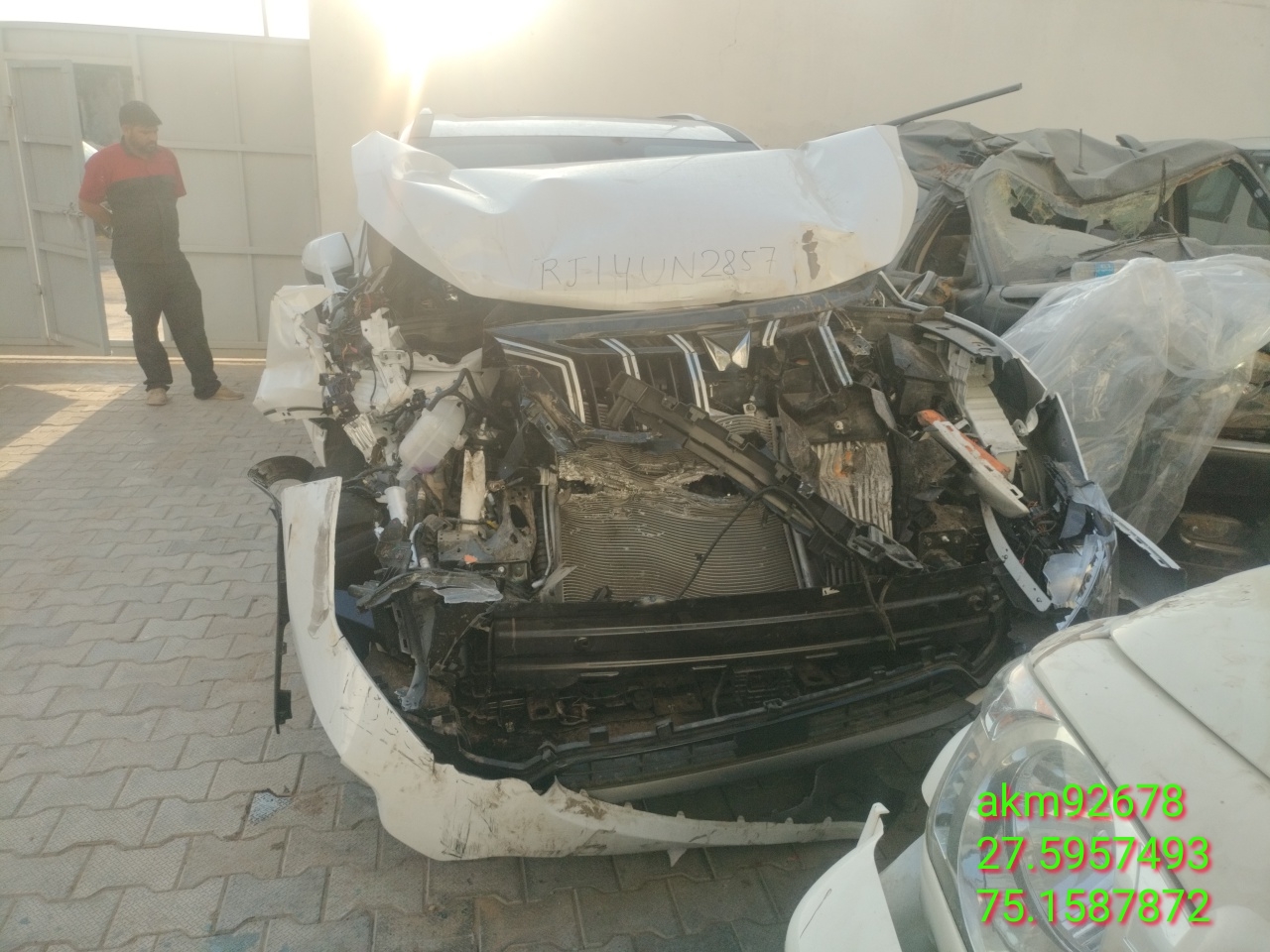 mahindra XUV 700 AX7 LUXURY 7 STR, DIESEL,2025,Sikar,RJ(WITH RC)