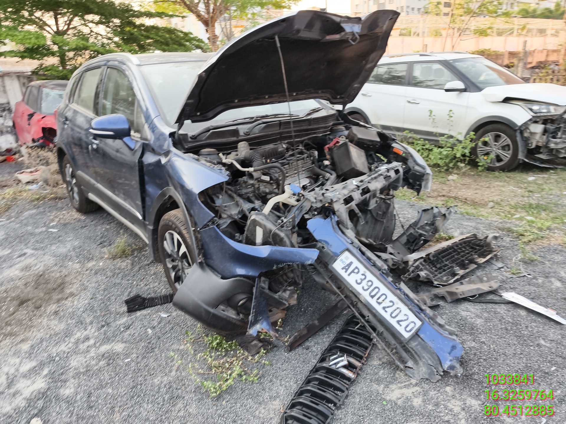 MARUTI S CROSS 1.5 ALPHA,2022,Petrol,GUNTUR,AP(WITH RC)