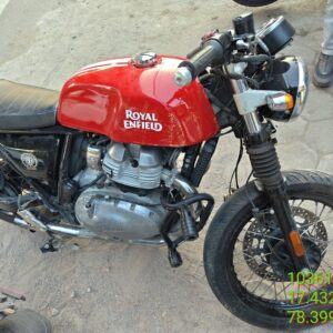 ROYAL ENFIELD CONTINENTAL GT 650 CUSTOM,2024,Petrol,HYDERABAD TS(WITH RC)
