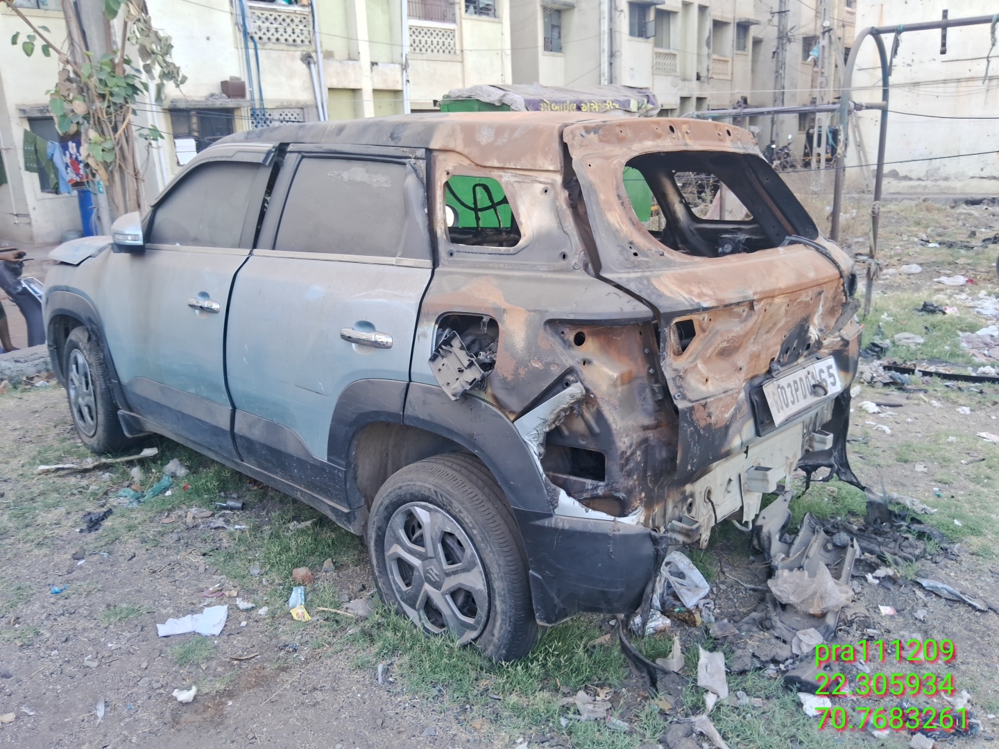 MARUTI BREZZA 1.5 LXI ,CNG,2025,RAJKOT,GJ(WITHOUT RC)