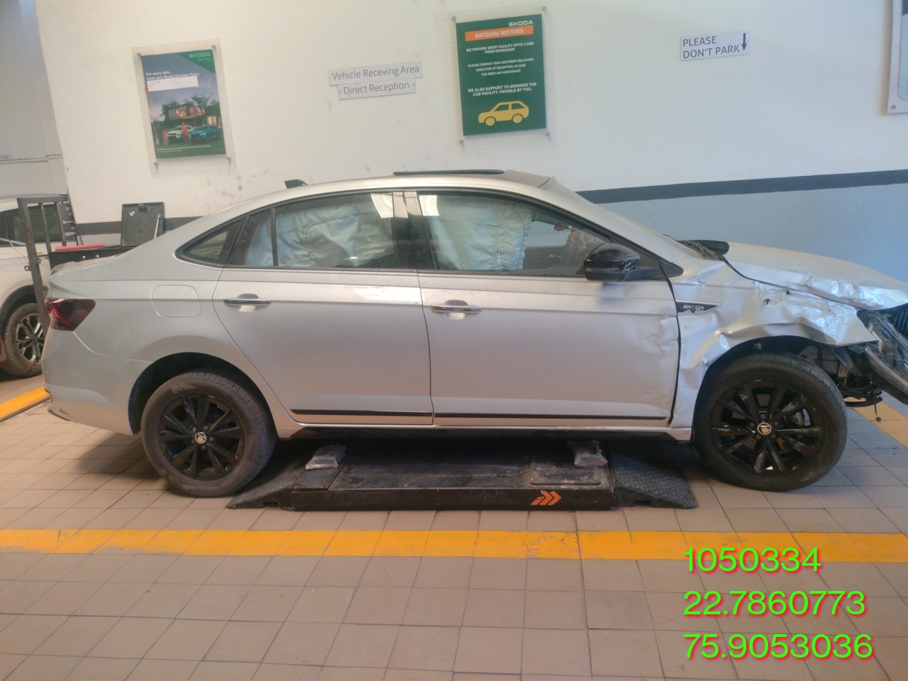 SKODA SLAVIA 1.0 TSI AMBITION AT,2025,Petrol,INDORE,MP(WITH RC)