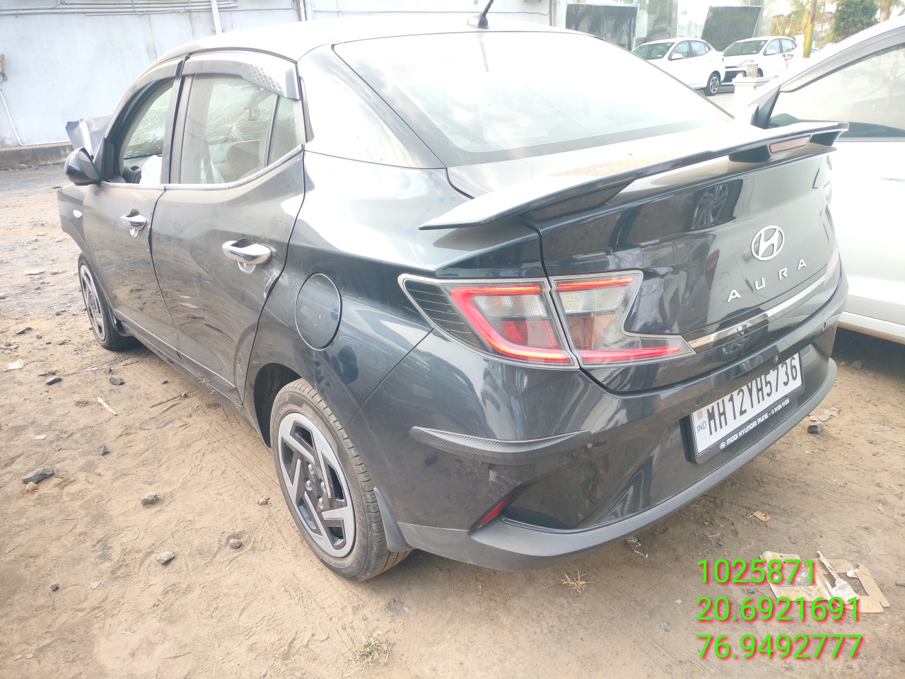 HYUNDAI AURA 1.2 S ,PETROL,2025,AKOLA,MH(WITH RC)