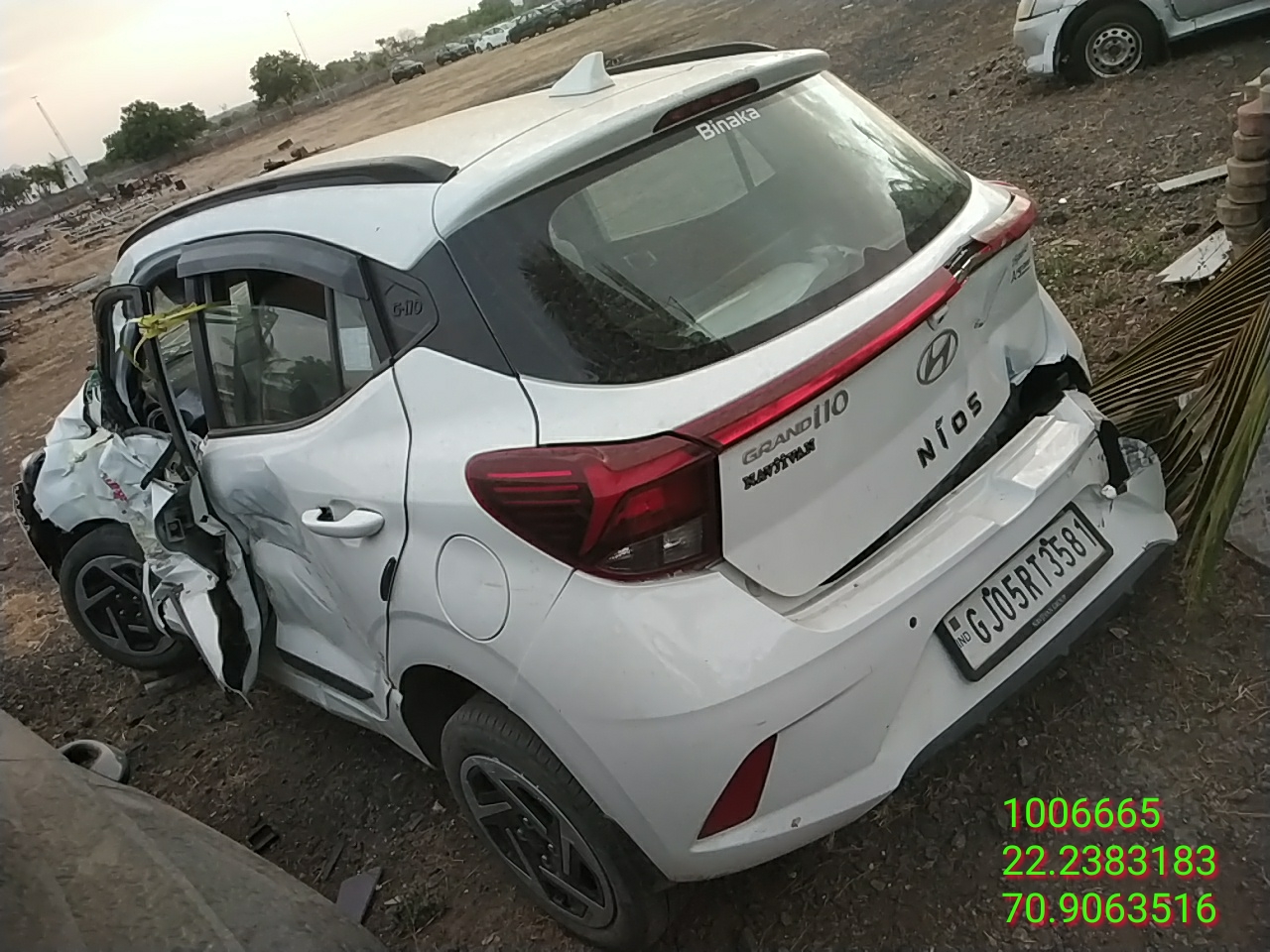 HYUNDAI GRAND I10 NIOS SPORTZ,2023,CNG,RAJKOT,GJ(WITH RC)