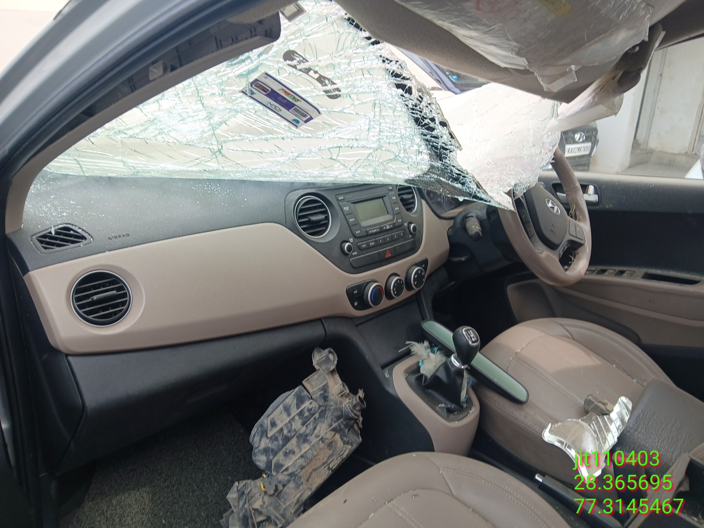 HYUNDAI XCENT 1.2 VTVT S,2017,Petrol,FARIDABAD,HR(WITH RC)