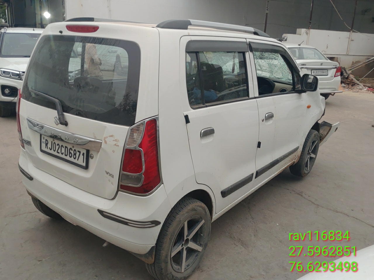 MARUTI WAGON R VXI,2017,Petrol,Alwar,RJ(WITHOUT RC)
