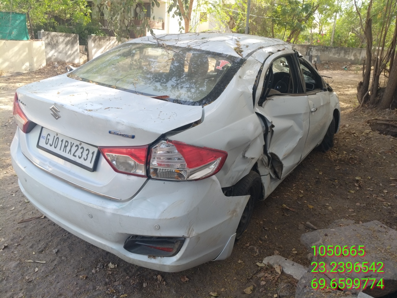 MARUTI CIAZ VDI PLUS SHVS,2017,Diesel,BHUJ,GJ(WITH RC)
