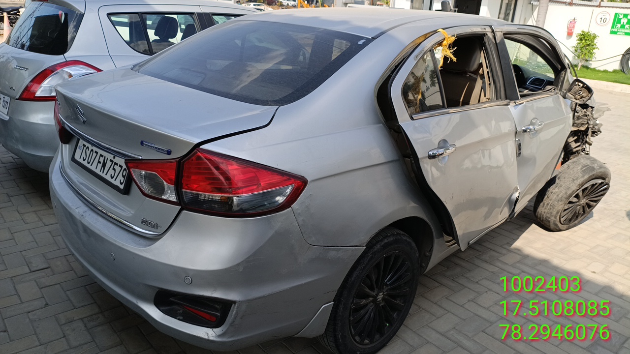 CIAZ 1.3 ALPHA SMART HYBRID,2017,Diesel,HYDERABAD,TS(WITH RC)