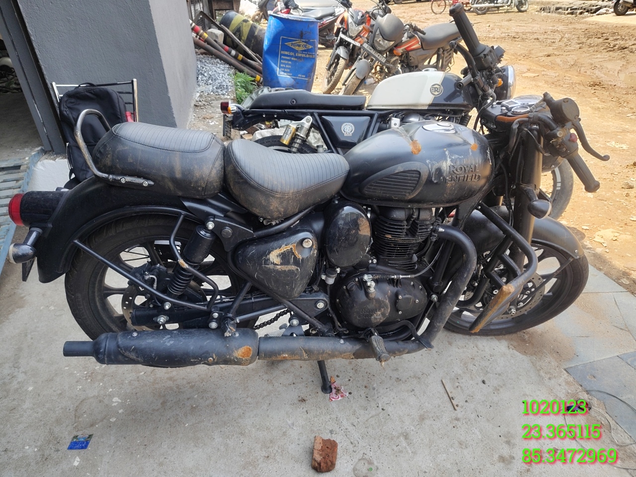 ROYAL ENFIELD CLASSIC 350 STEALTH BLACK,2025,Petrol,RANCHI,JH(WITH RC)
