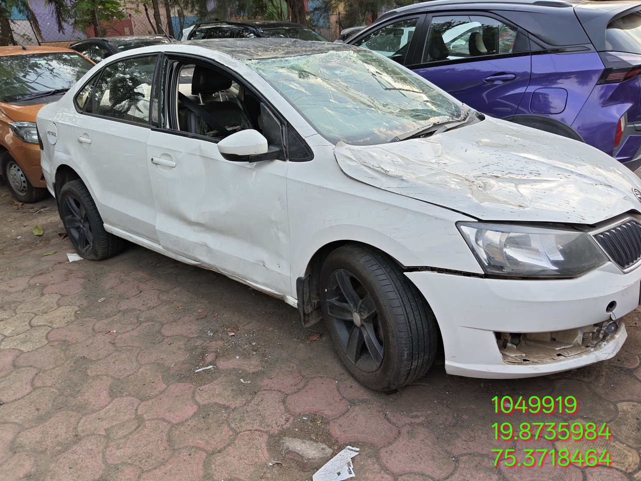 SKODA RAPID ACTIVE 1.0 TSI,2021,Petrol,SHAMBHAJINAGAR,MH(WITH RC)