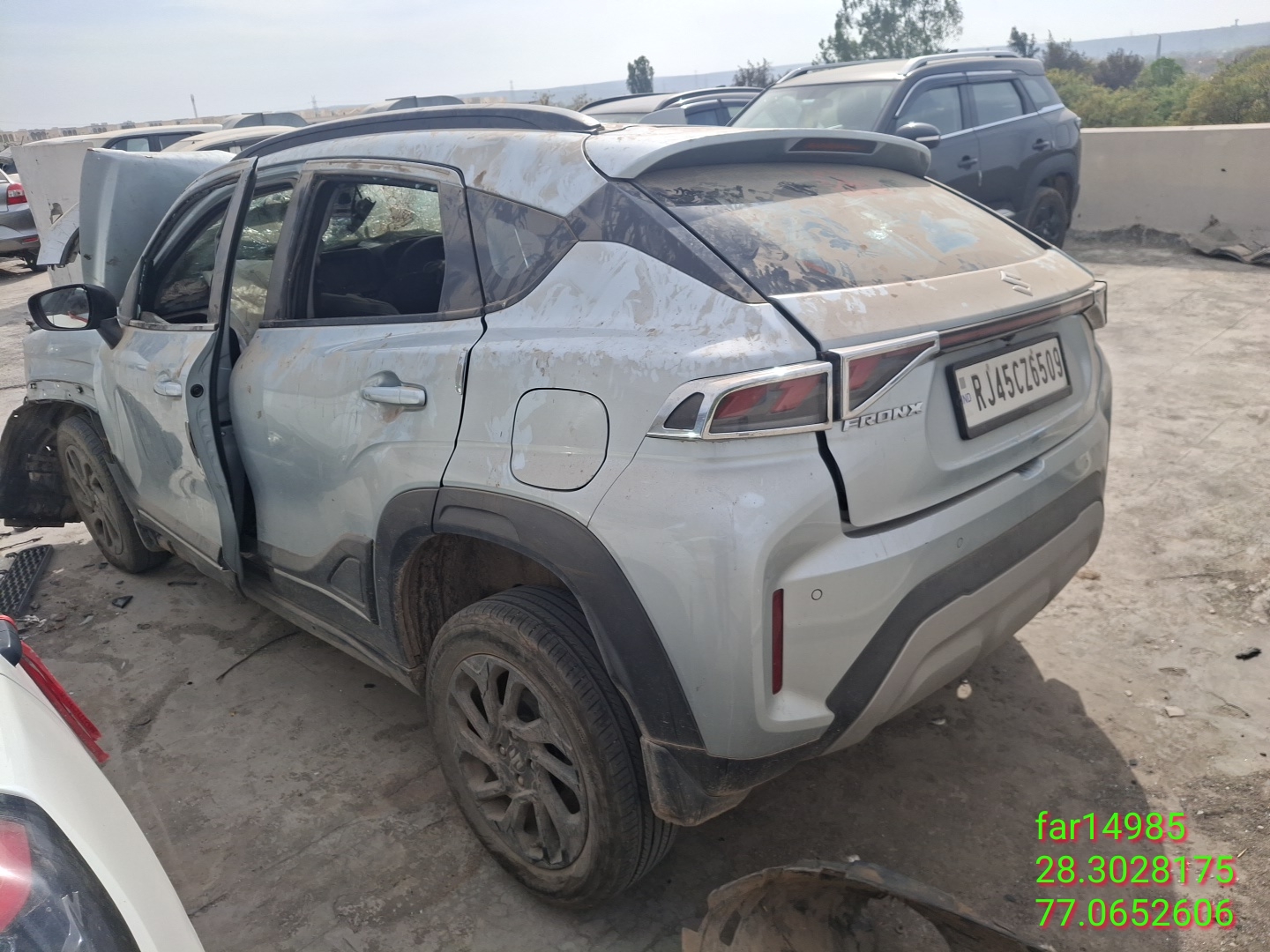 MARUTI FRONX 1.2L DELTA PLUS,2024,GURUGRAM,HR(WITHOUT RC)
