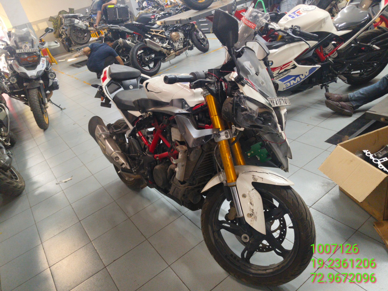 BMW G310 RR STYLE SPORT,2025,Petrol,THANE,MH(WITH RC)