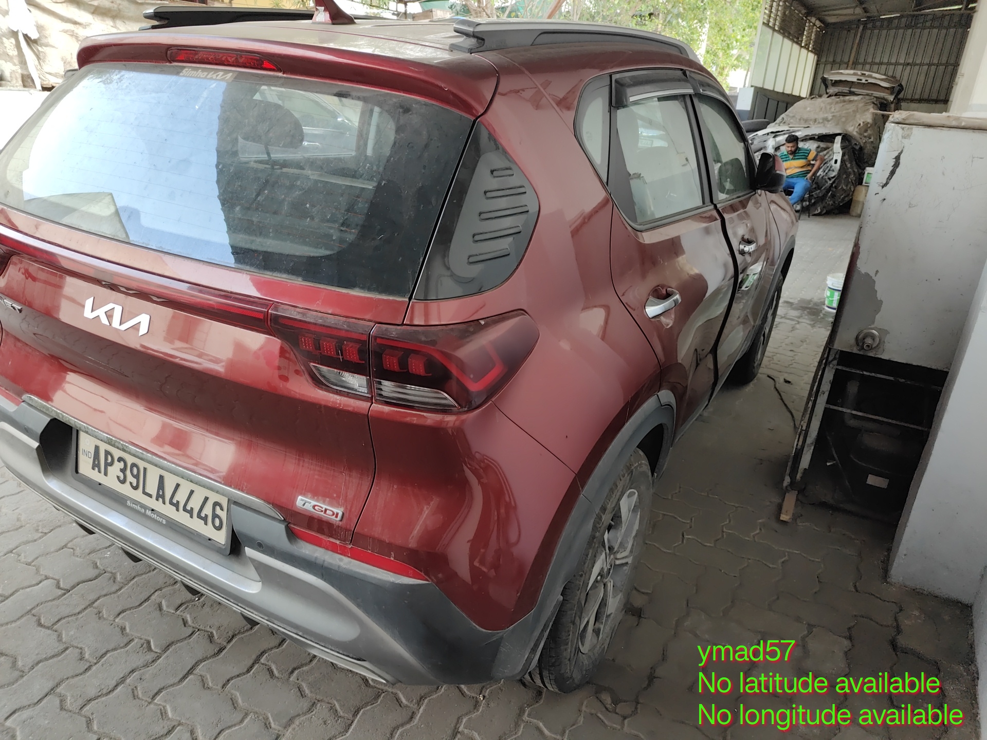 KIA MOTORS SONET G 1.0 HTX GDI,2021,Petrol,Vijayawada,AP(WITHOUT RC)