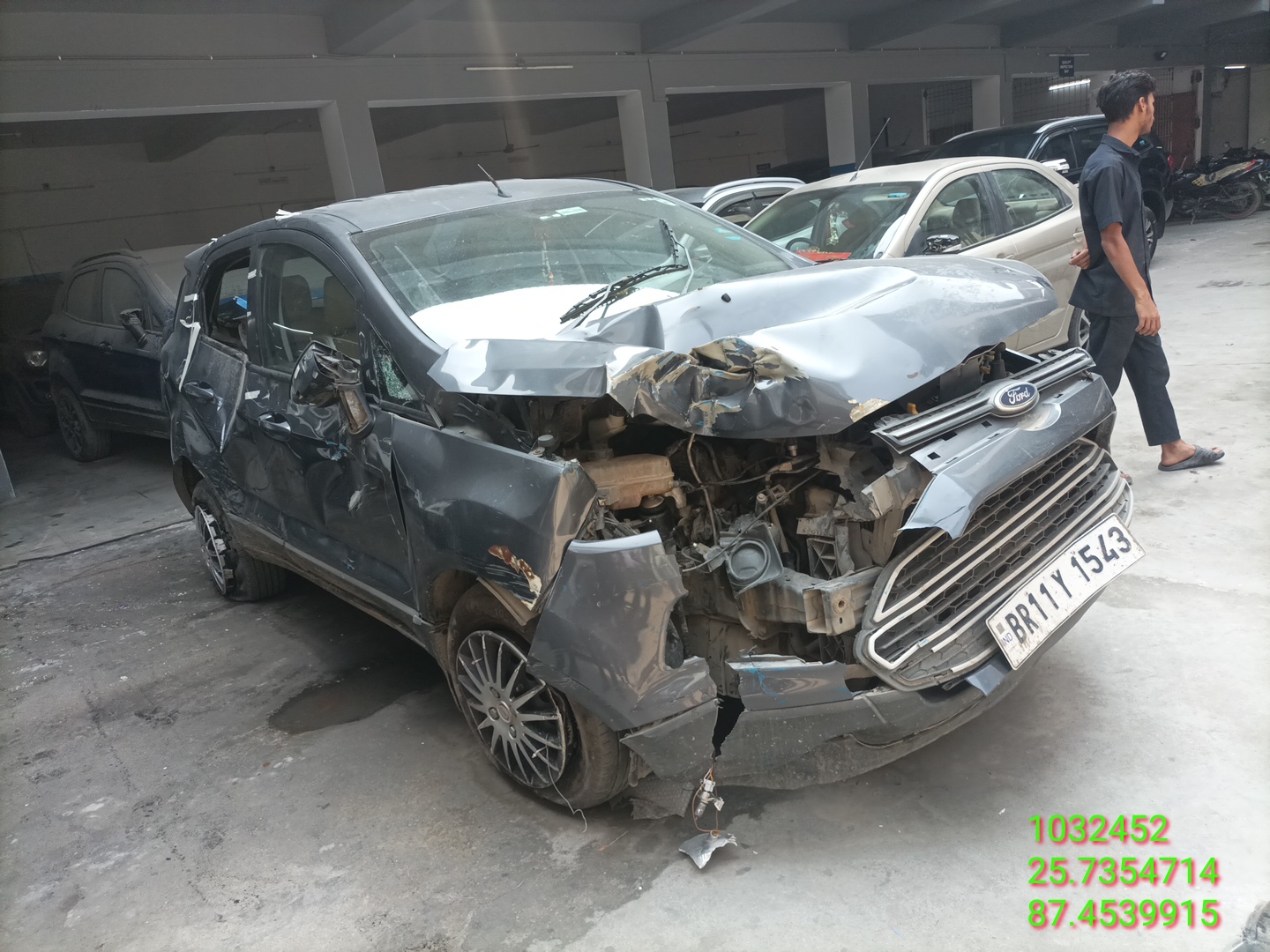 FORD ECOSPORT 1.5 TREND PLUS,2016,Diesel,PURNIA,BR(WITH RC)