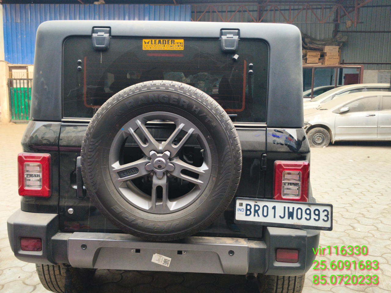 MAHINDRA THAR LX 4S 2WD HT,2025,Diesel,PATNA,BR(WITH RC)