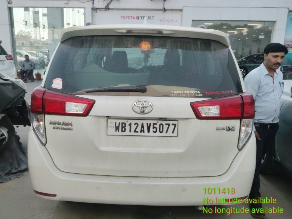 TOYOTA INNOVA CRYSTA 2.4,2018,Diesel,VARANASI,UP(WITH RC)