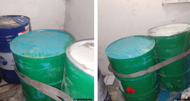 Ms. Fenzi Paints Private Limited,Mirror Topcoat Turquoise Blue Non-Lead,02 nos. drums (qty. 400KG) HARIDWAR, UTTARAKHAND
