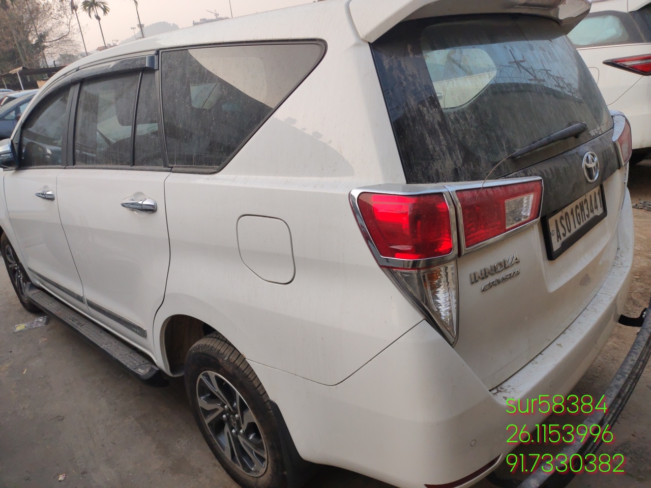 TOYOTA INNOVA CRYSTA GX PLUS 8 STR,2025,Diesel,GUWAHATI,AS(WITH RC)