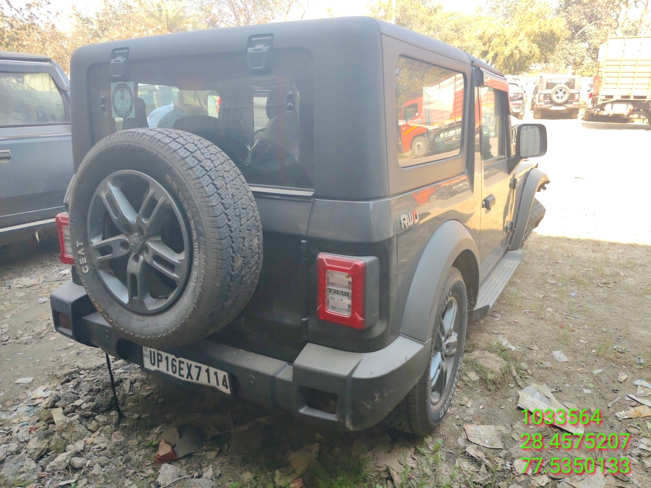 MAHINDRA THAR LX 4S 2WD HT,2025,Diesel,Noida,UP(WITH RC)