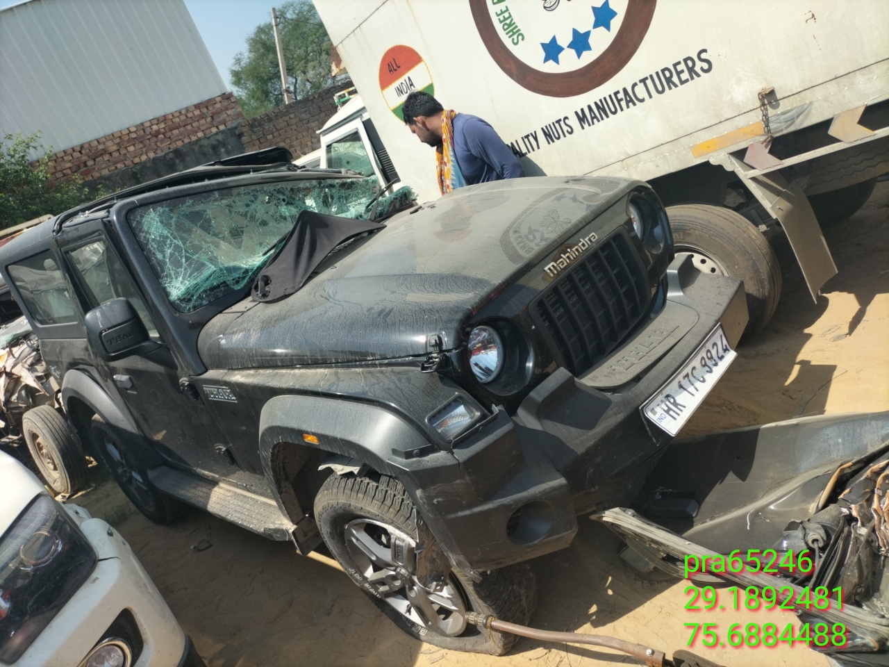 MAHINDRA THAR LX D MT 4S HARD TOP,2024,Diesel,HISAR,HR(WITH RC)