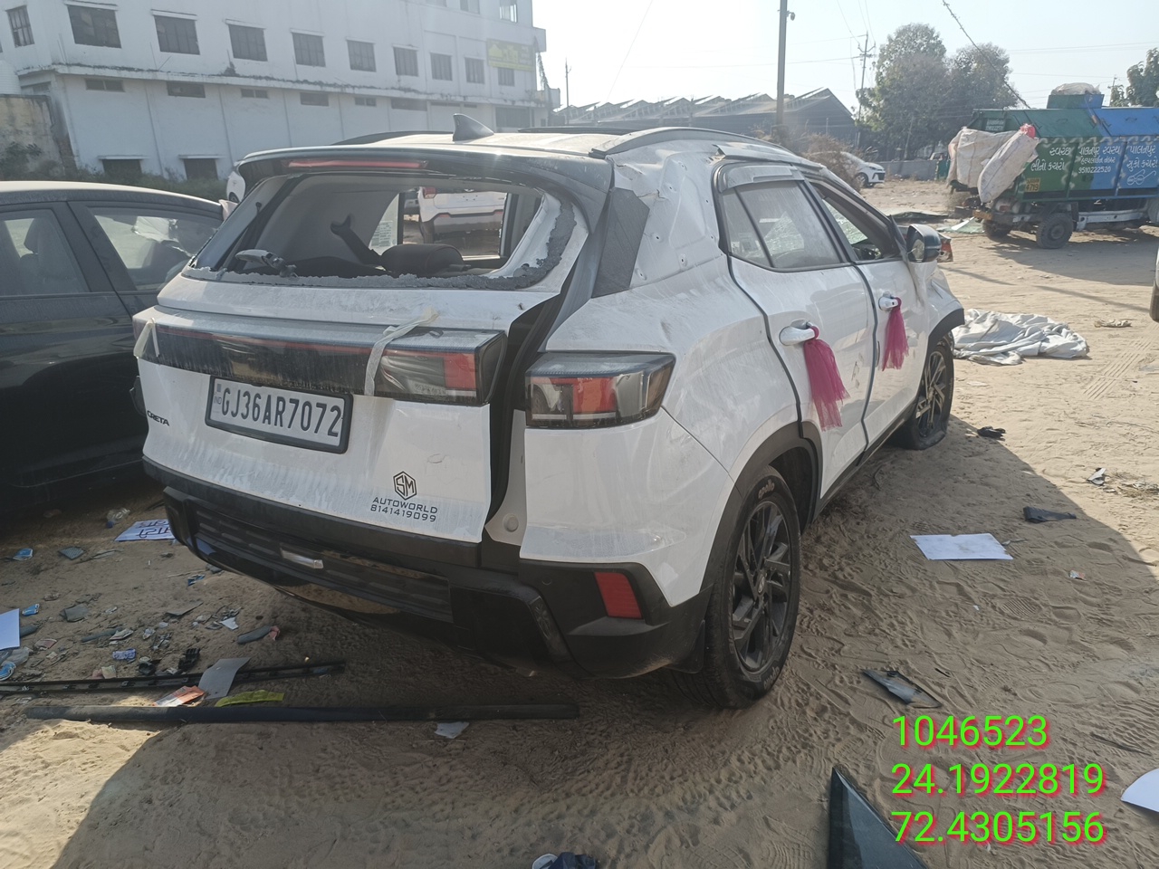 MARUTI BREZZA 1.5 ZXI ,CNG,2025,PALANPUR,GJ(WITHOUT RC)