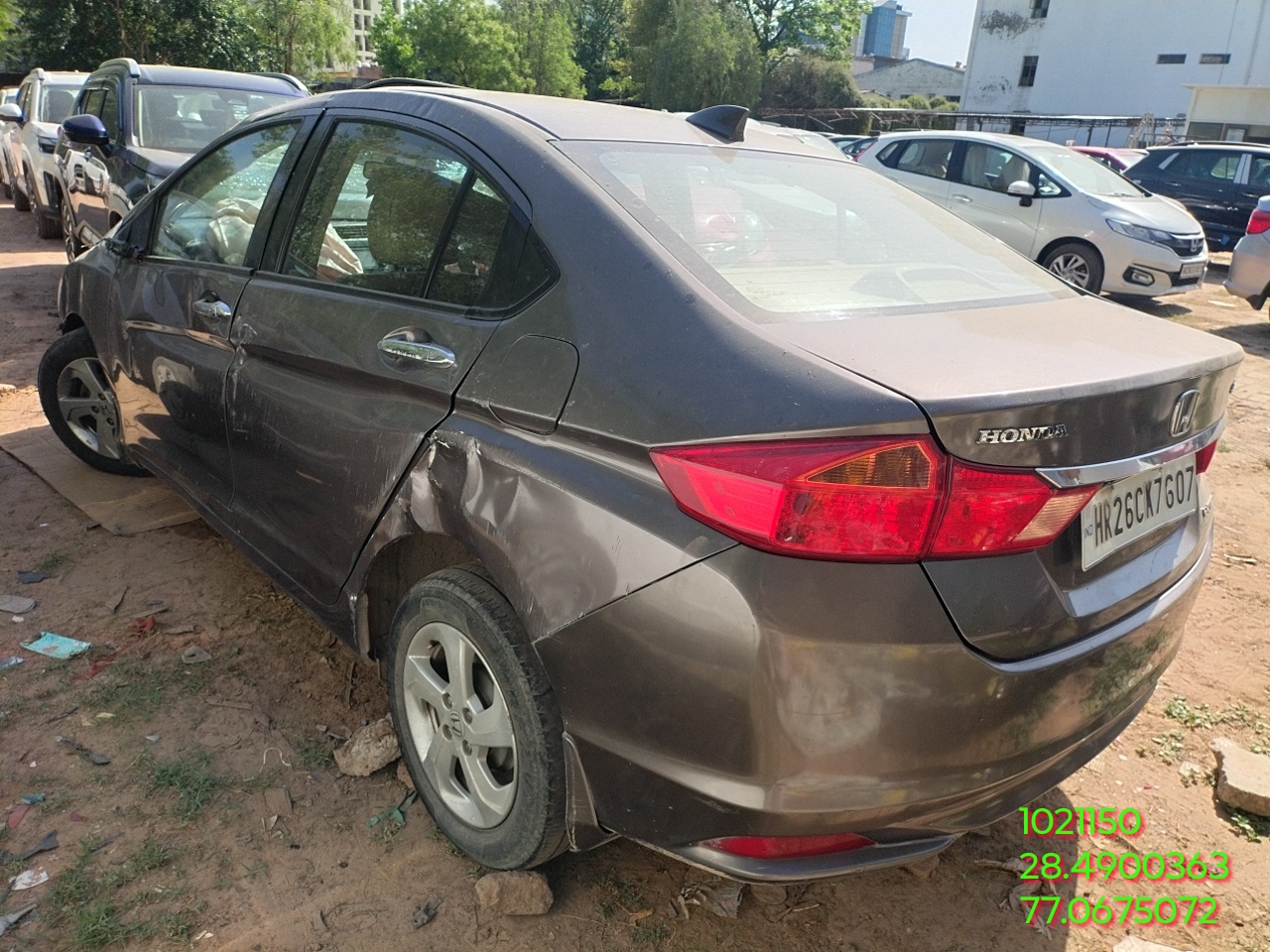 HONDA CITY I VTECH E,2014,Petrol,GURUGRAMHR(WITH RC)