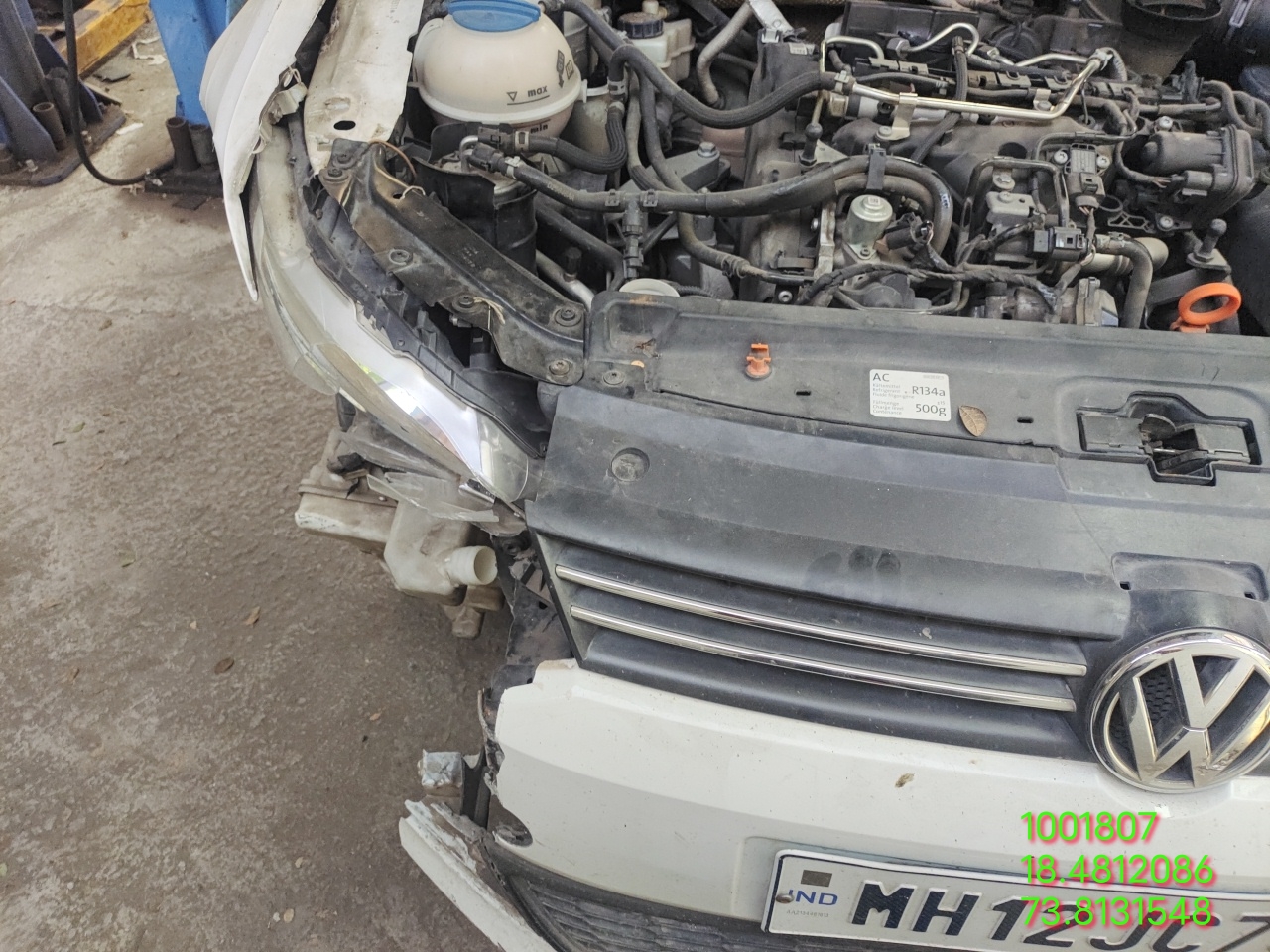 VOLKSWAGEN POLO COMFORTLINE ,DIESEL,2012,PUNE,MH(WITH RC)