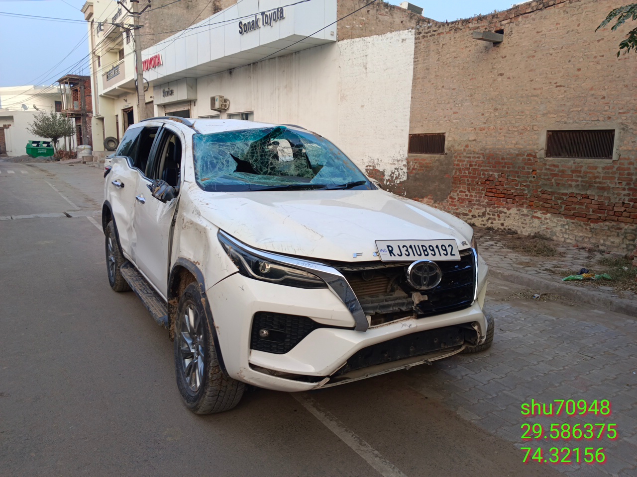 TOYOTA FORTUNER SIGMA 4 AT,2024,Diesel,SRI GANGANAGAR,RJ(WITH RC)