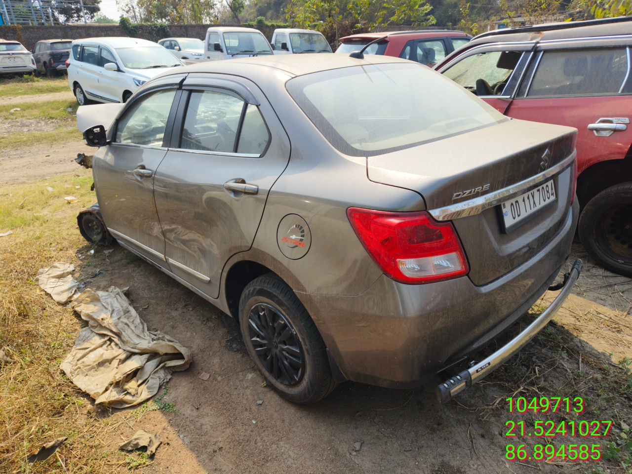 MARUTI DZIRE VXI,2021,Petrol,BALASORE,OD(WITH RC)