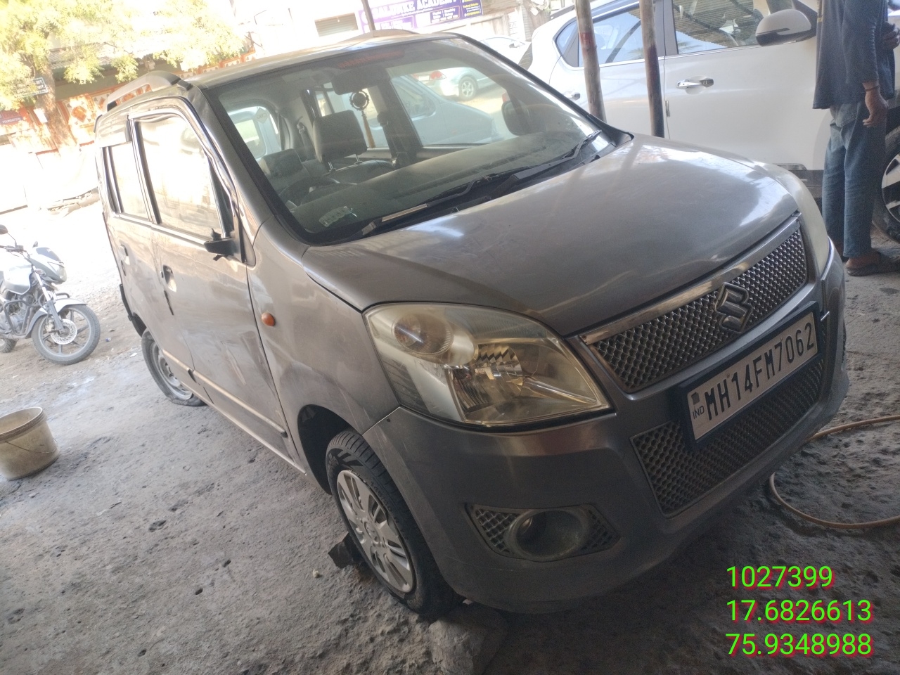 MARUTI WAGON R LXI,2016,CNG,SOLAPUR,MH(WITH RC)
