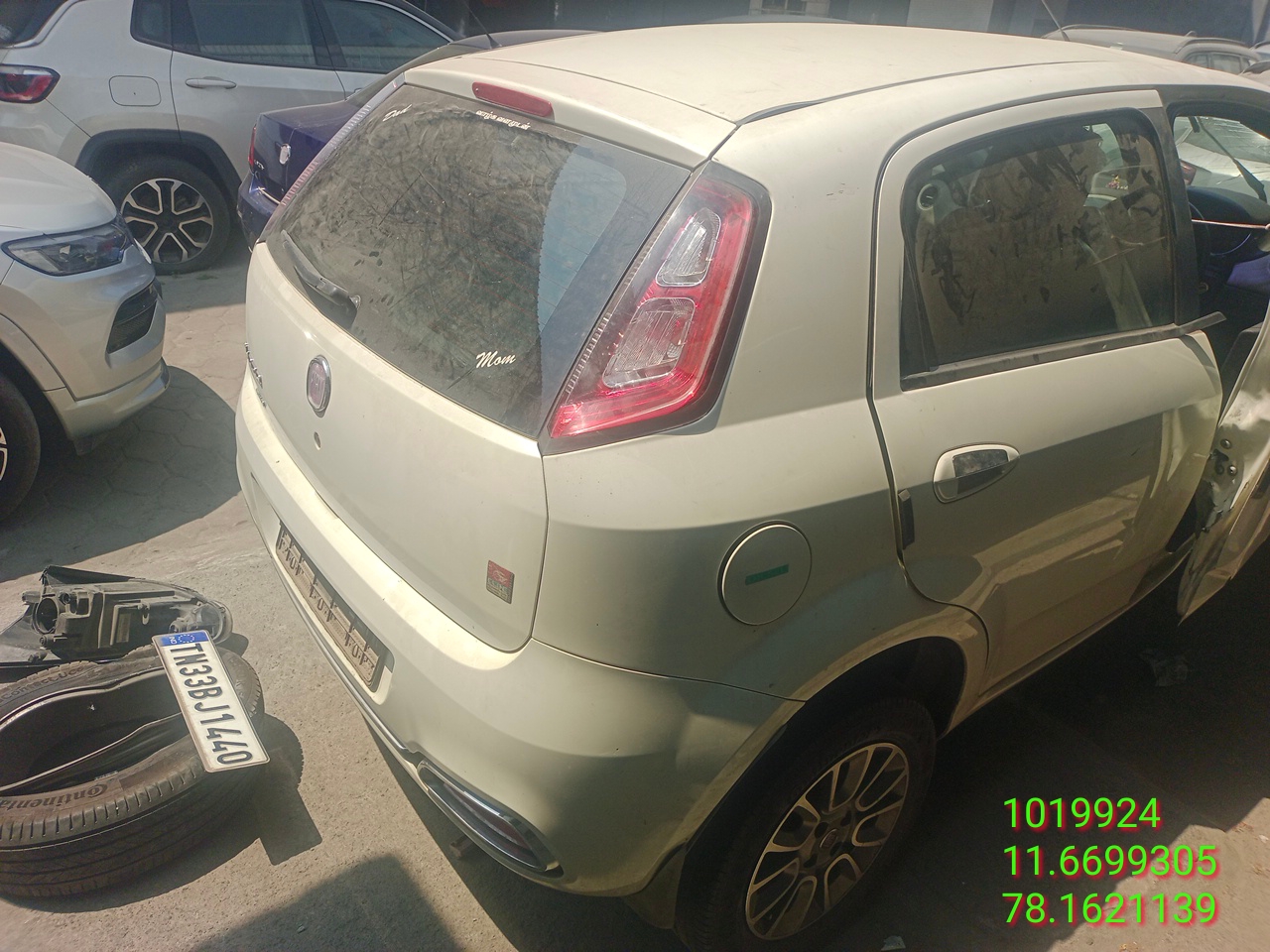 FIAT GRANDE PUNTO EMOTION,2015,Diesel,SALEM,TN(WITHOUT RC)