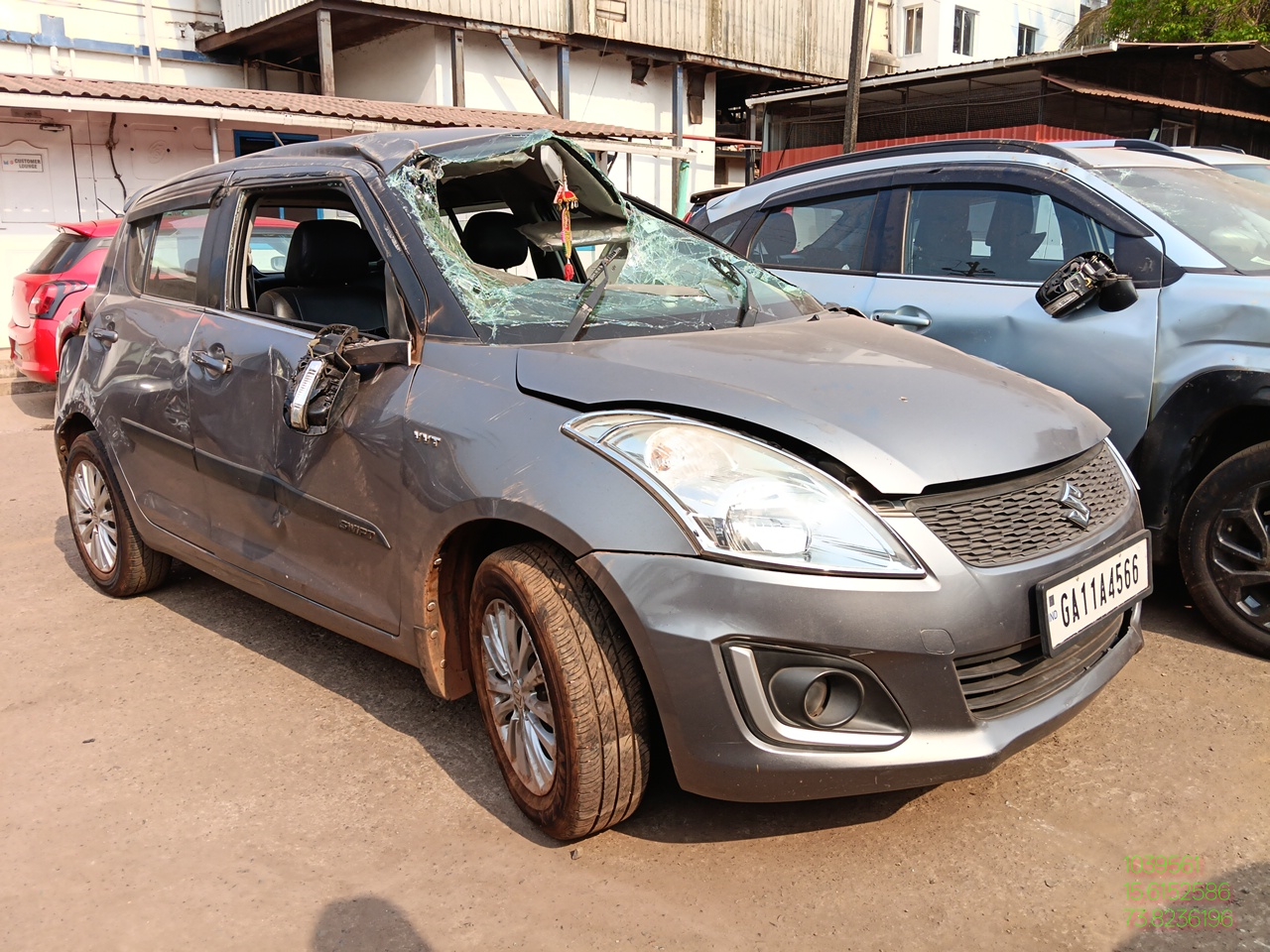MARUTI SWIFT VXI,2015,Petrol,MAPUSA,GA(WITH RC)
