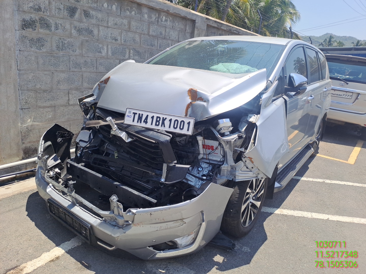 TOYOTA INNOVA CRYSTA 2.4 ZX MT 7 STR,2025,Diesel,SALEM,TN(WITH RC)
