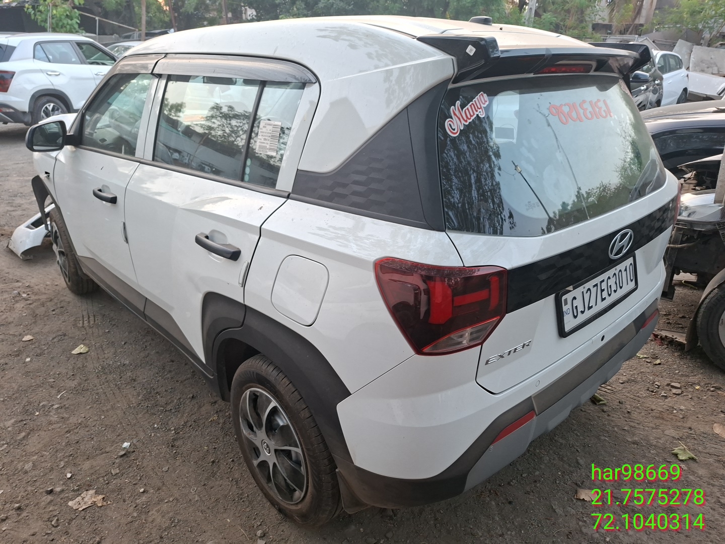 HYUNDAI EXTER 1.2 EX,2025,Petrol,BHAVNAGAR,GJ(WITH RC)