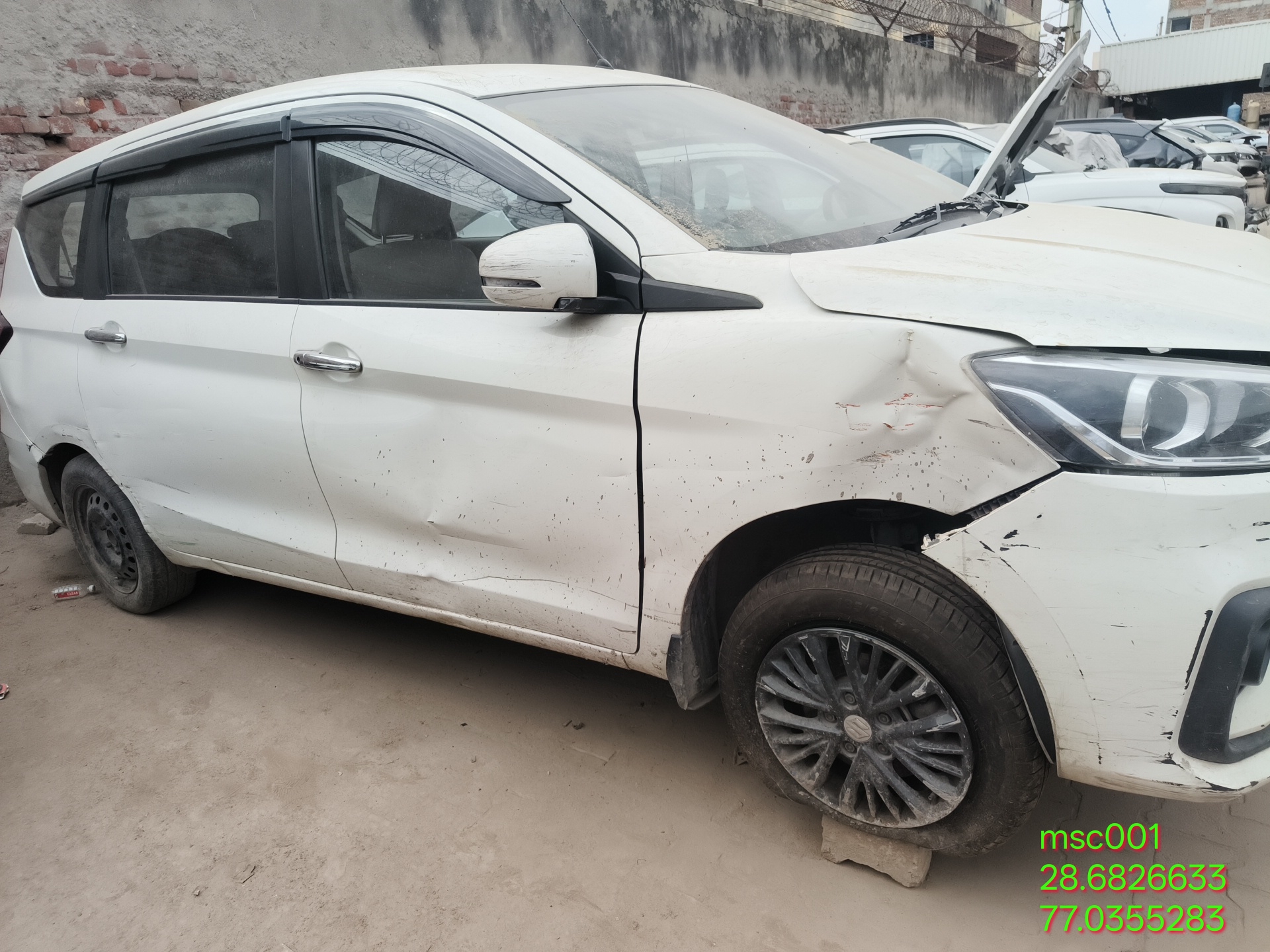 MARUTI ERTIGA VXI ,CNG ,2021,NEW DELHI(WITH RC)
