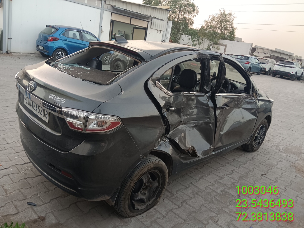 TATA MOTORS TIGOR XZ PLUS ,CNG,2022,MAHESANA,GJ(WITH RC)