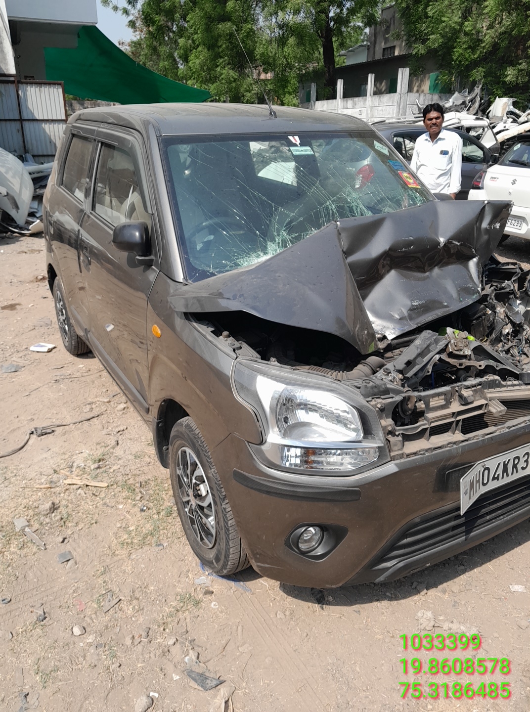MARUTI WAGON R 1.0 LXI ,CNG,2021,SHAMBHAJINAGAR,MH(WITH RC)