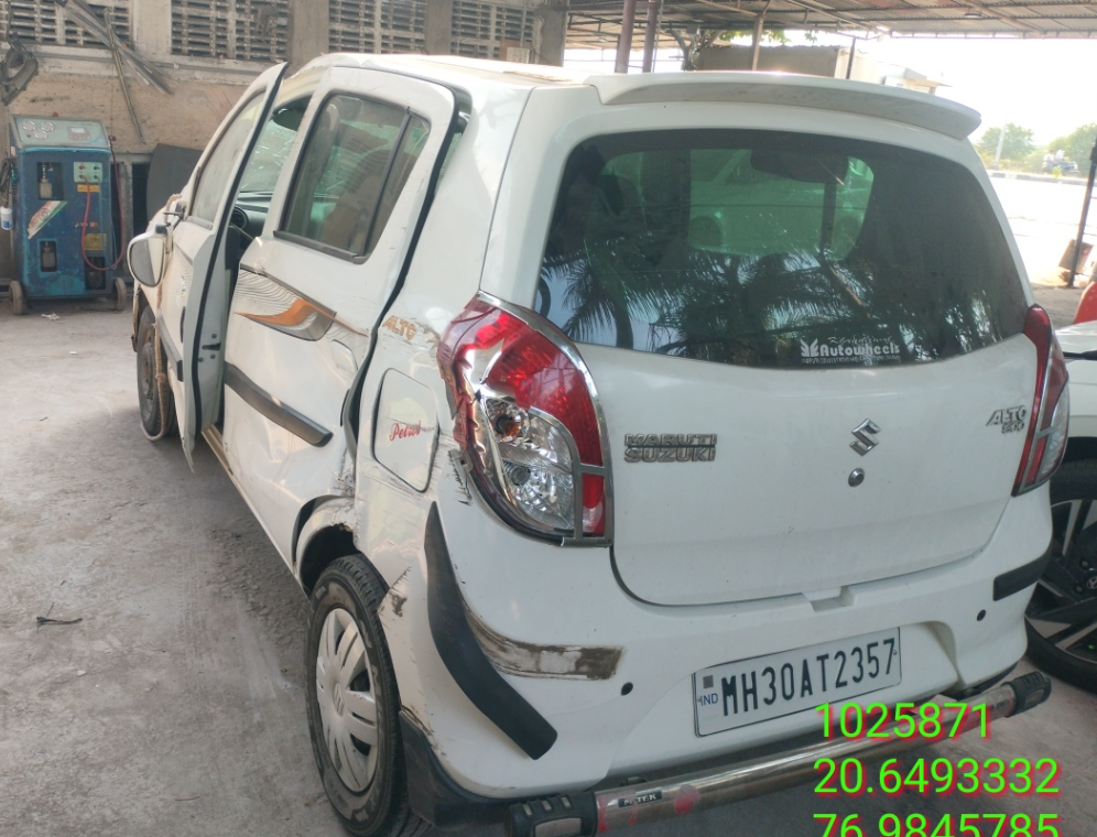 MARUTI ALTO 800 LXI,2016,Petrol,AKOLA,MH(WITH RC)