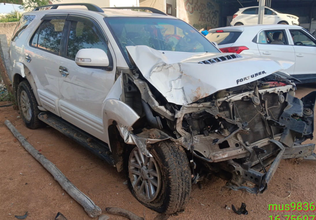 TOYOTA FORTUNER 4X2 MT,2012,Diesel,MAHABOOBNAGAR,TS(WITH RC)