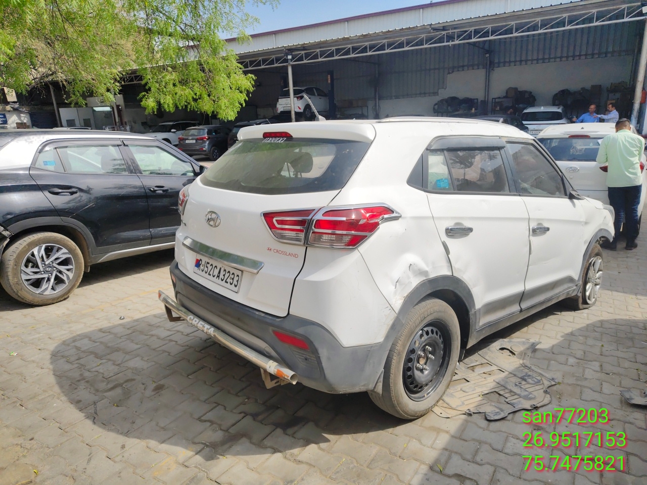 HYUNDAI CRETA 1.4 CRDI EX,2020,JAIPUR,RJ(WITH RC)
