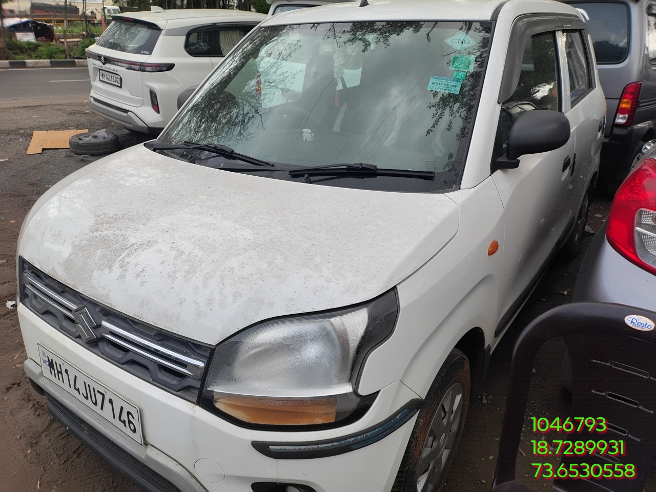 MARUTI WAGON R LXI OPTION ,CNG,2021,PUNE,MH(WITH RC)