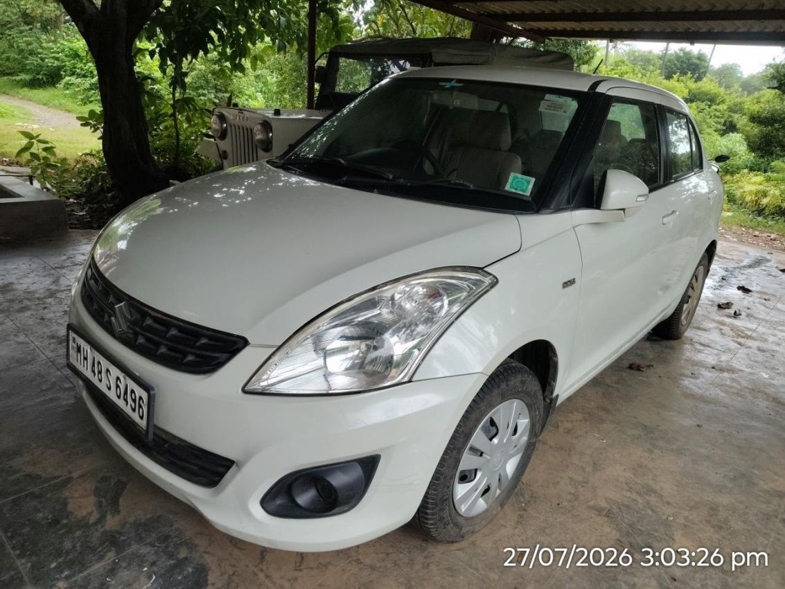 MARUTI SWIFT DZIRE VDI,2014,Petrol,DAHANU,MH(WITH RC)
