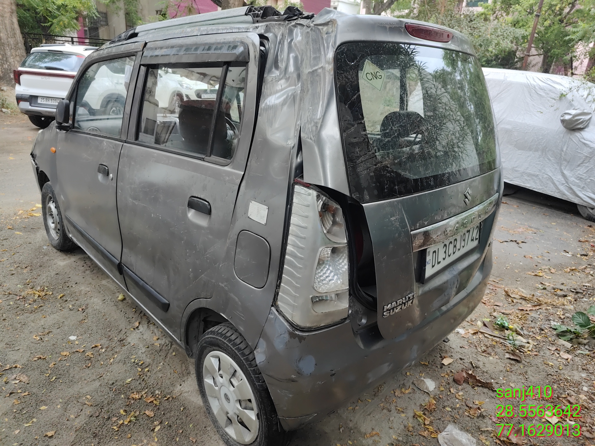MARUTI WAGNO R LXI ,CNG,2012,NEW DELHI,DL(WITH RC)