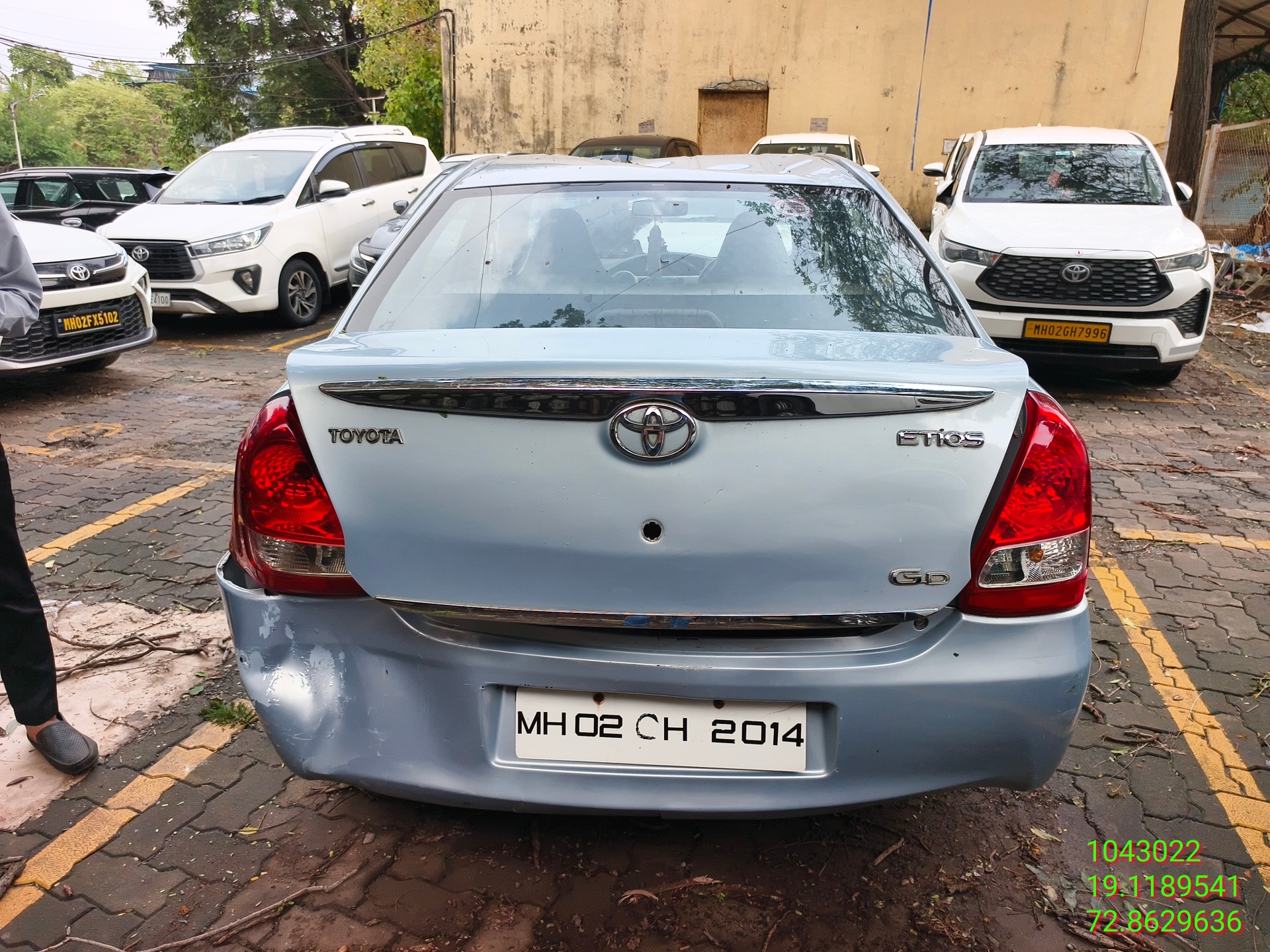 TOYOTA ETIOS GD,2011,Diesel,MUMBAI,MH(WITH RC)