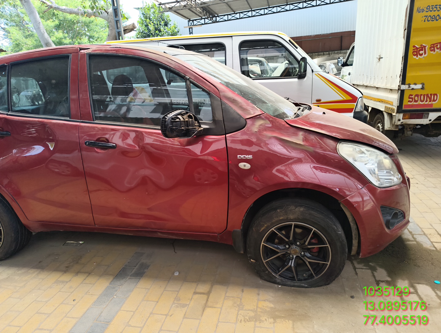 MARUTI RITZ VDI,2014,Diesel,BANGALORE,KA(WITHOUT RC)