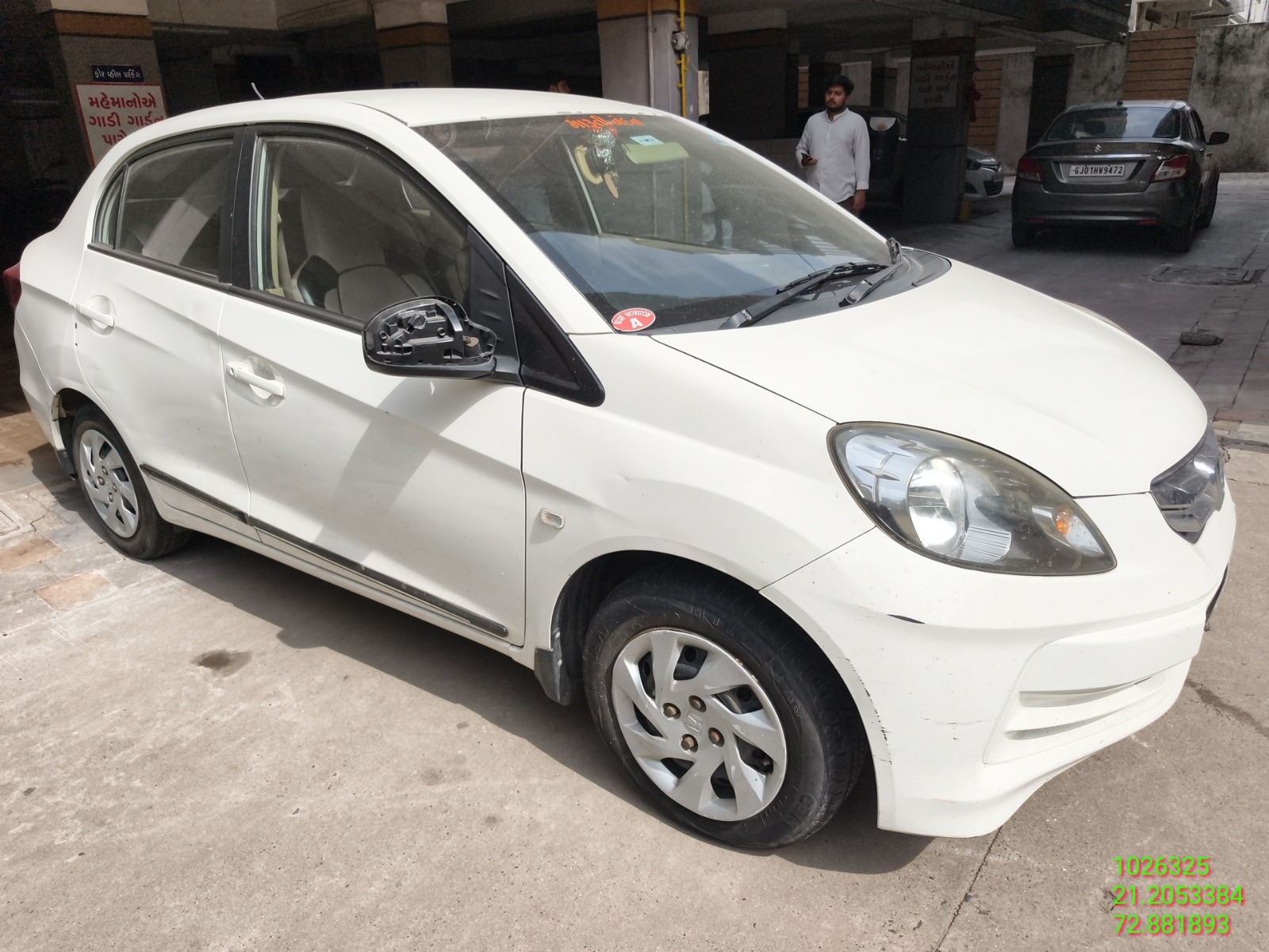 HONDA AMAZE 1.5 S, 2016, Petrol, SURAT, GJ, (WITH RC)