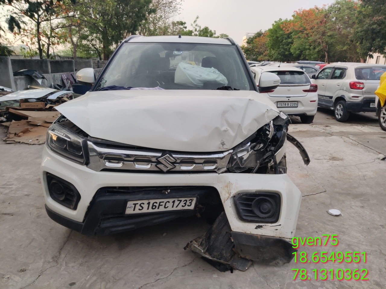 MARUTI VITARA BREZZA 1.5 VXI,2020,Petrol,NIZAAMABAD,TS(WITH RC)